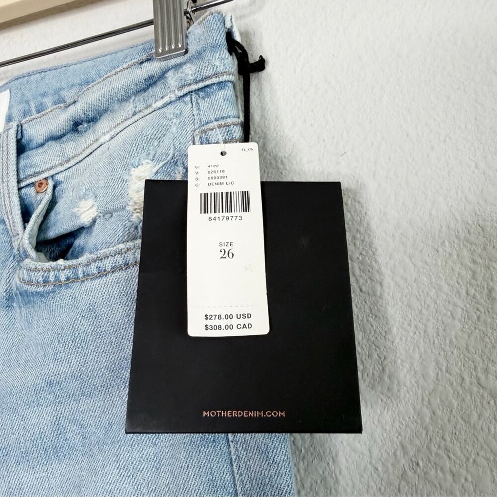 MOTHER Superior The Huffy Skimp Jeans in Ropes End Size 26 NWT $278 - Picture 10 of 12